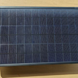 Zonnepaneel 20W met ingebouwde batterij